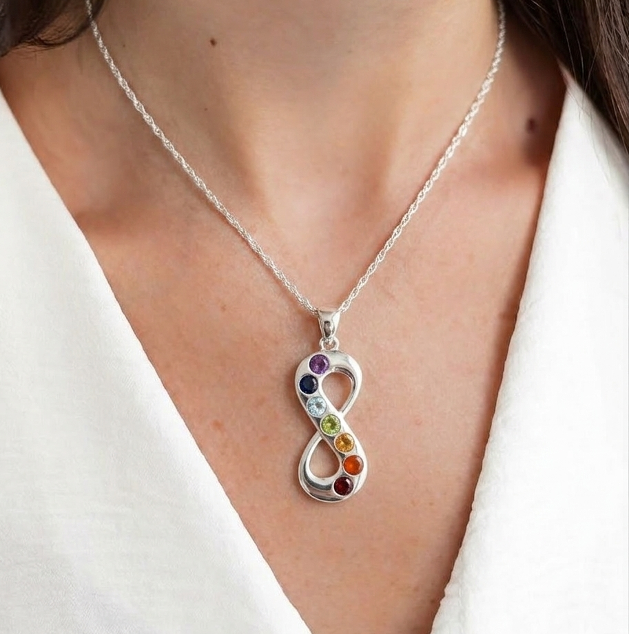 Collar Infinito 7 Chakras