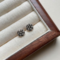 Aros flor vintage