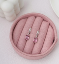Aros argollas pink