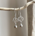Aros colgantes elegantes