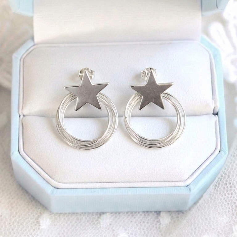 Aros de estrellas infinitas