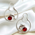 Aros argollas de delfín