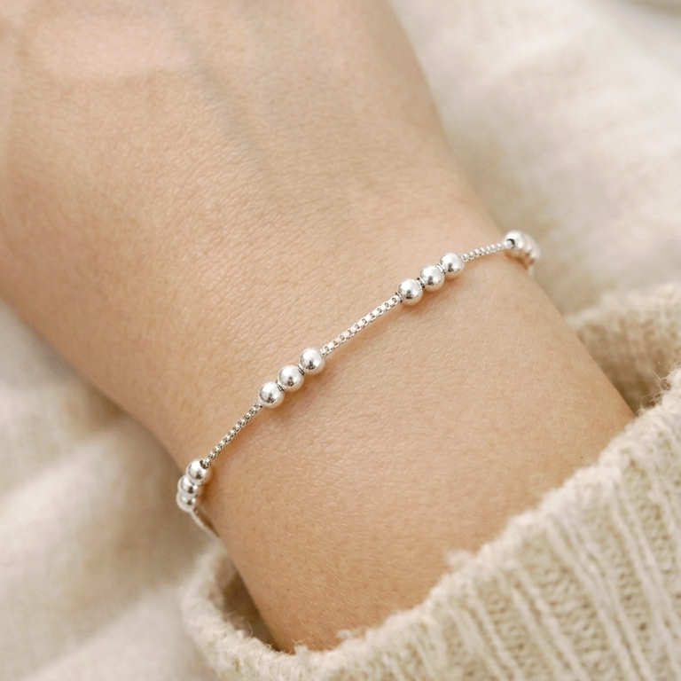 Pulsera veneciana de bolitas