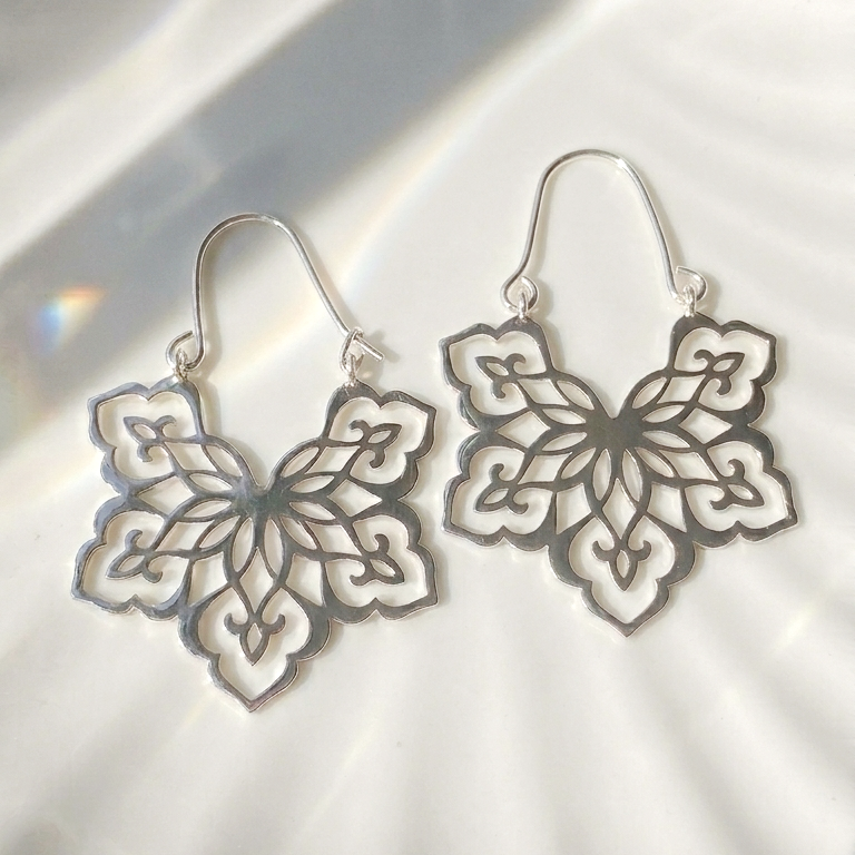Aros argollas mandala
