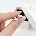 Aros de pelotitas lisos
