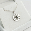 Collar mandala con piedra Labradorita