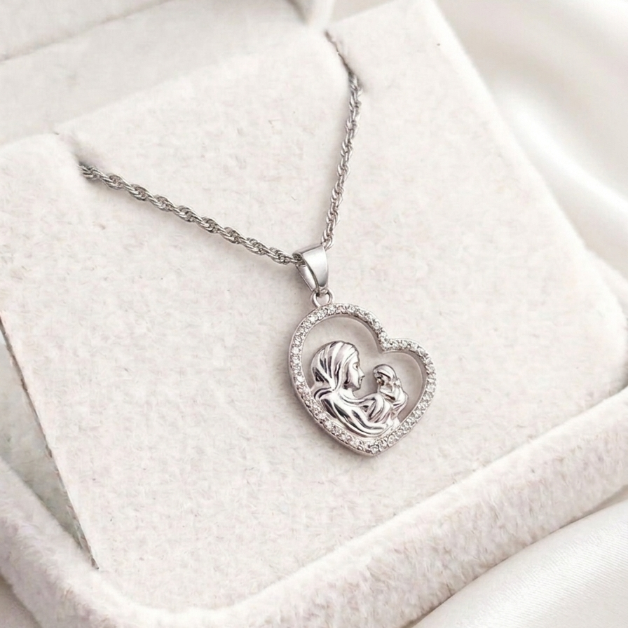 Collar "Amor Maternal" - Virgen con el Niño