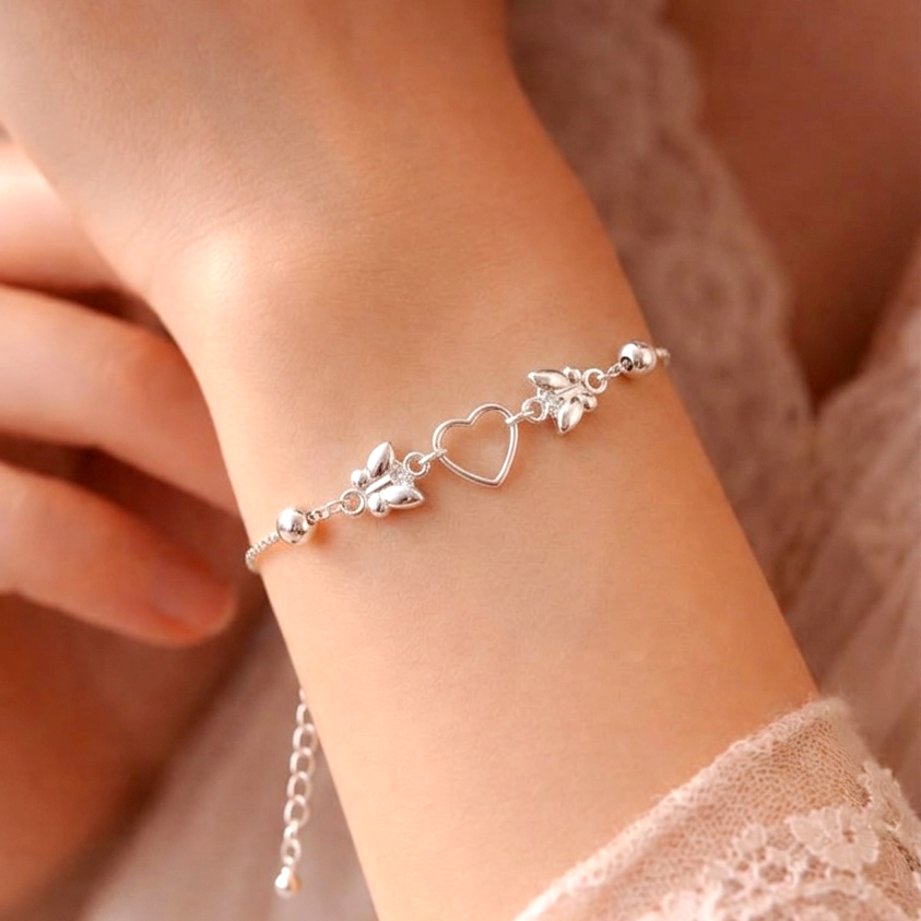 Pulsera encanto de mariposa