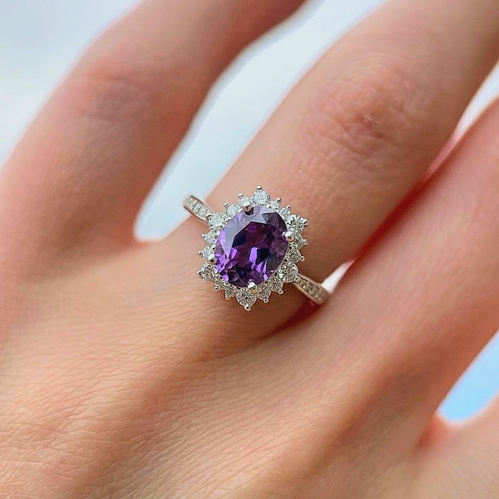 Anillo Princesa amatista