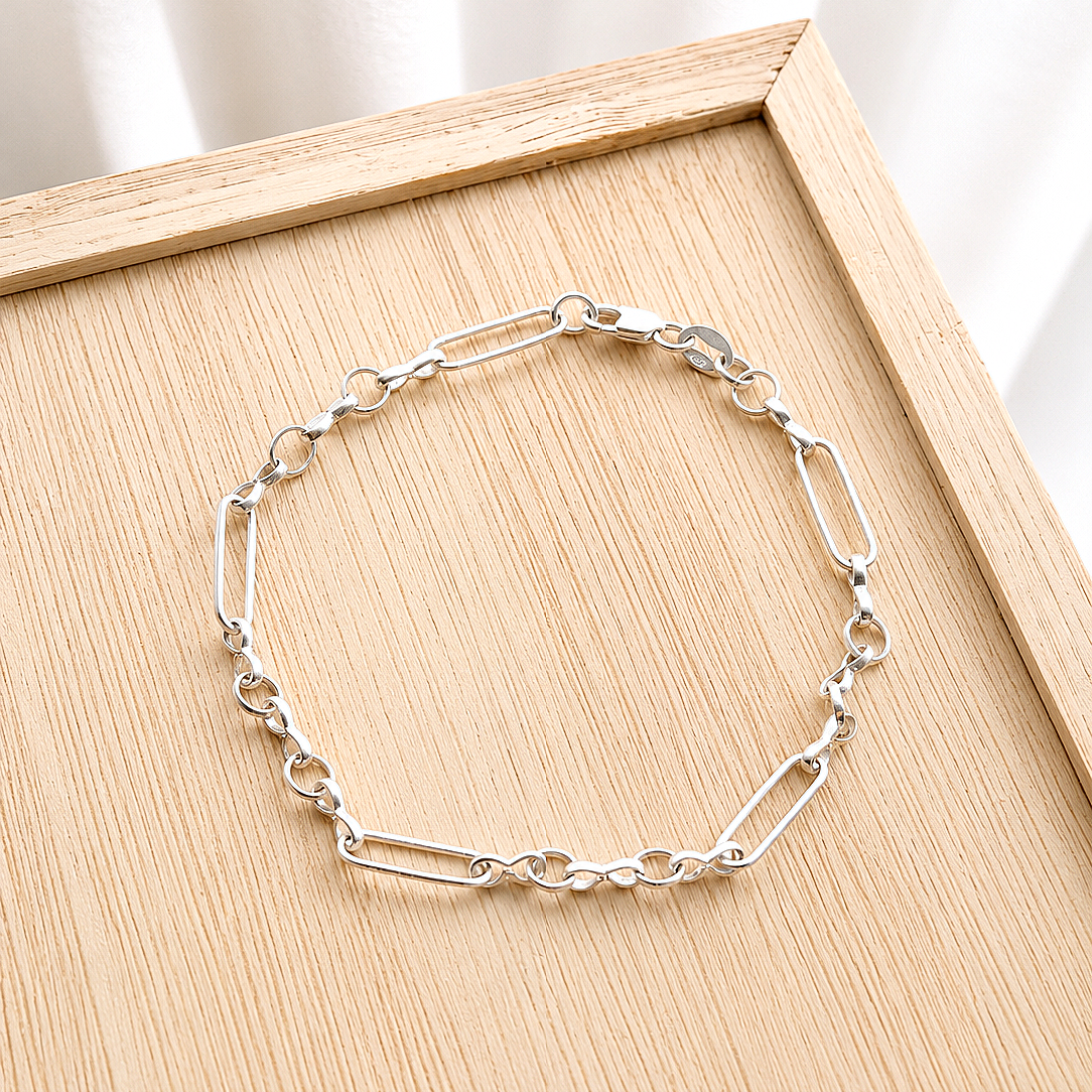 Pulsera rolo facetado
