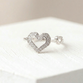 Anillo de corazón ajustable