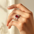 Anillo Aura rubí