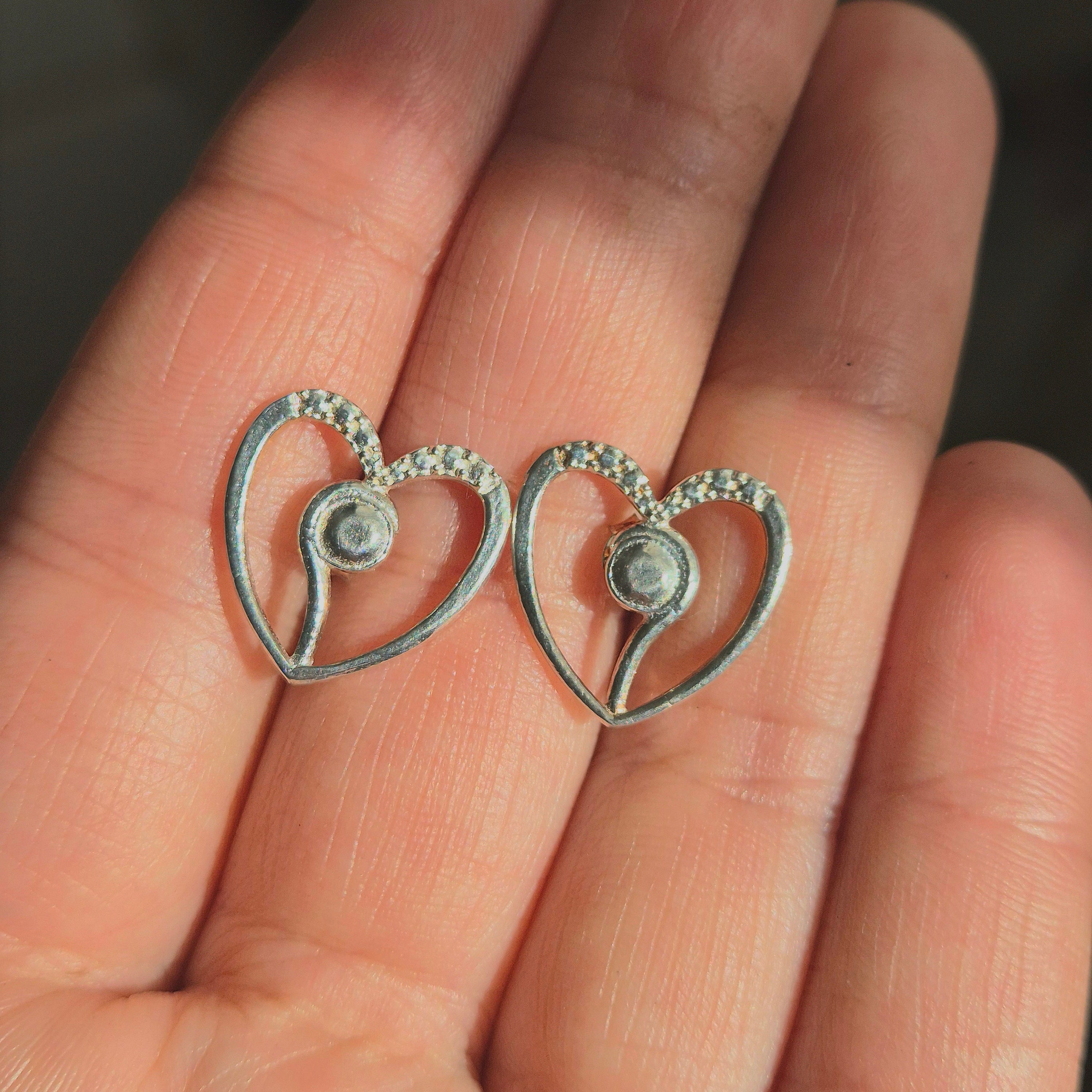 Aros de corazón divine