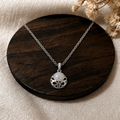 Collar con cuarzo natural